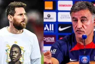 The PSG coach did not hold anything back and highlighted the presence of the world champion