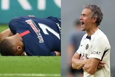 The PSG coach talks about the current state of his player