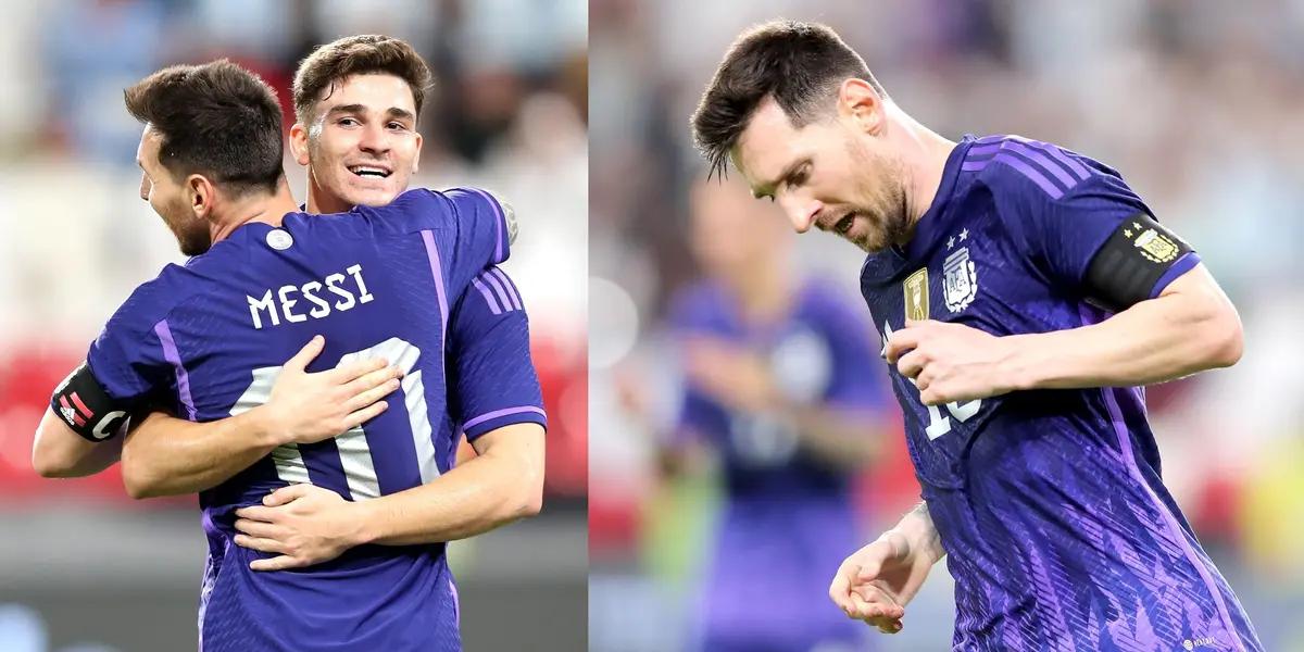 The PSG forward was applauded by the local fans, in the last friendly of the National Team before the World Cup