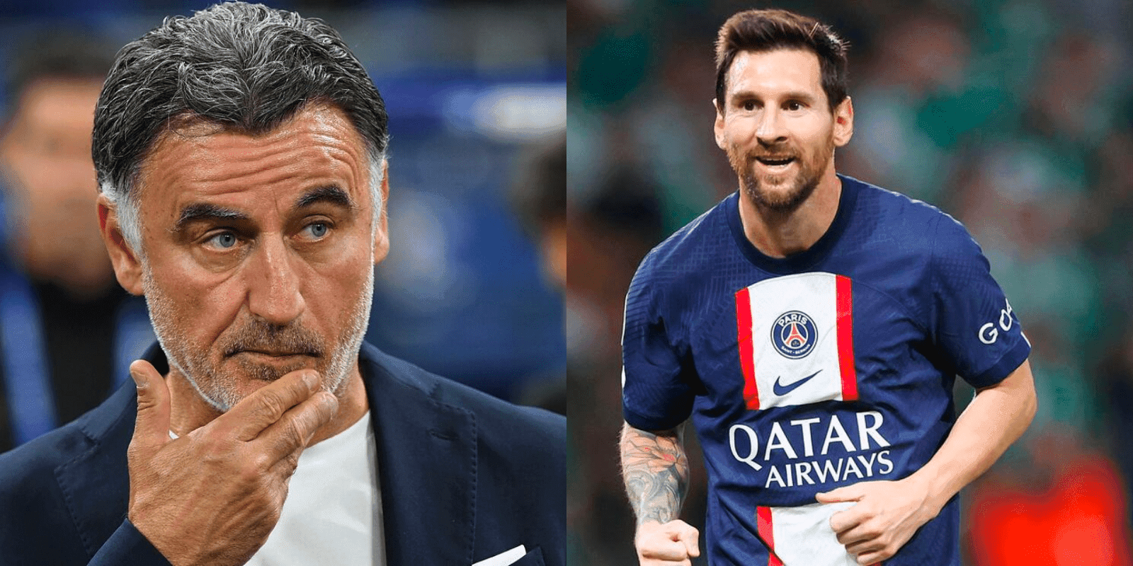 The PSG manager says the Argentina captain's injury is minor.