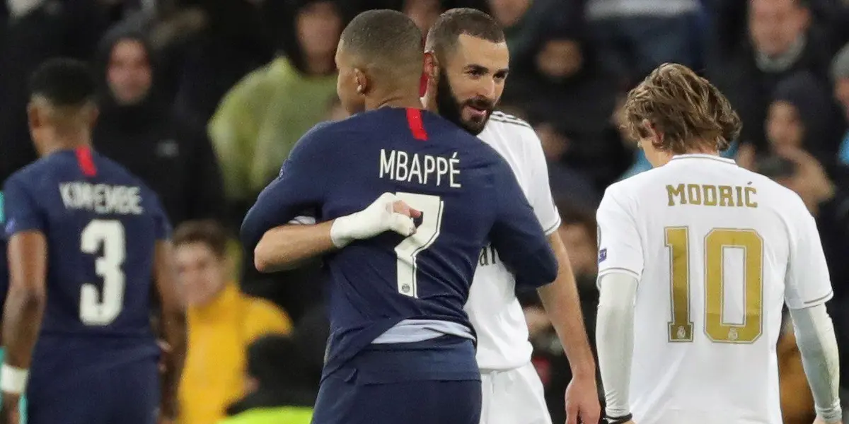 Kylian Mbappé welcomed Karim Benzema to the French National Team