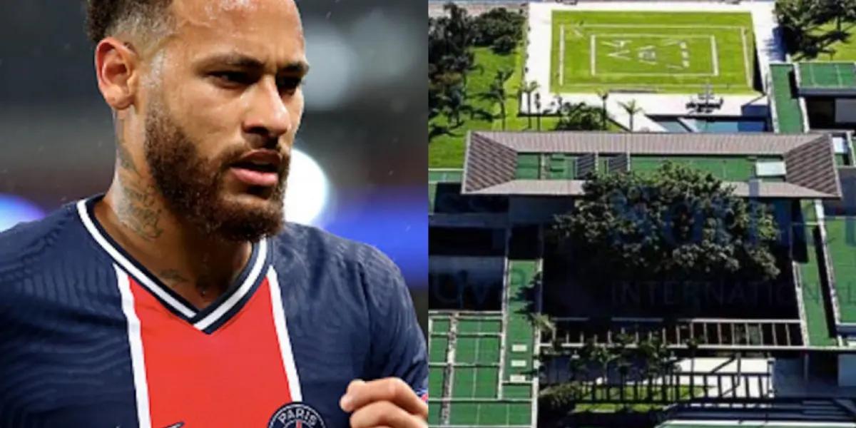 The PSG star has an incredible house at Río de Janeiro, that cost him $15 million and that he used just a phew times a year.