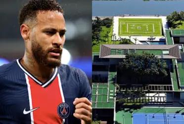 The PSG star has an incredible house at Río de Janeiro, that cost him $15 million and that he used just a phew times a year.
