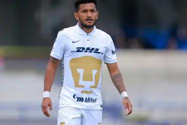 The Pumas forward has already scored 4 goals in 5 games played.