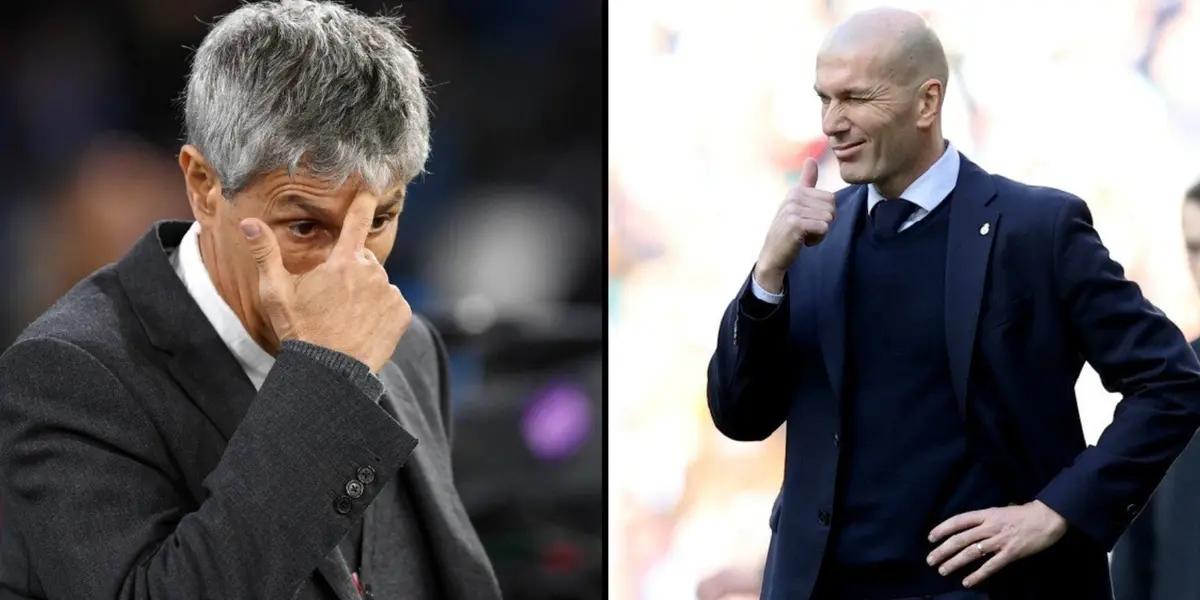 The Real Madrid coach lost authority over some players and they already compare him to the situation of Lionel Messi and Quique Setien