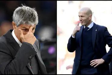 The Real Madrid coach lost authority over some players and they already compare him to the situation of Lionel Messi and Quique Setien