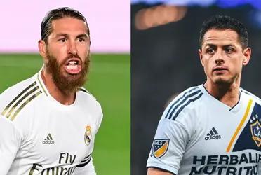 The Real Madrid defender is injured but has a curious training method to return earlier than expected. Have he been inspired by Chicharito Hernandez?
