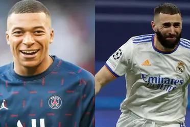 The Real Madrid forward gives this blow to the PSG player
