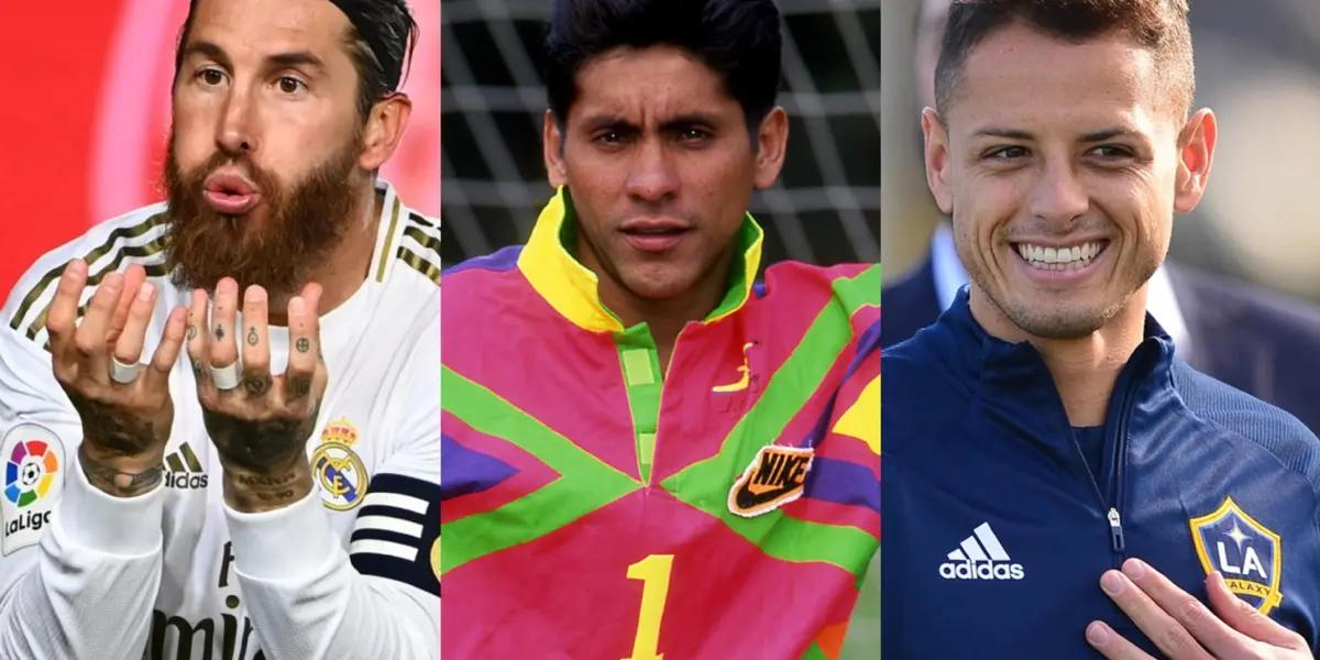 The Real Madrid player gave Jorge Campos a peculiar gift and his value exceeds that of Javier Hernandez today at LA Galaxy.