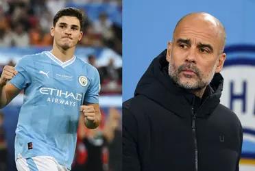 The reason why Julian Alvarez was not a starter in the Manchester City game