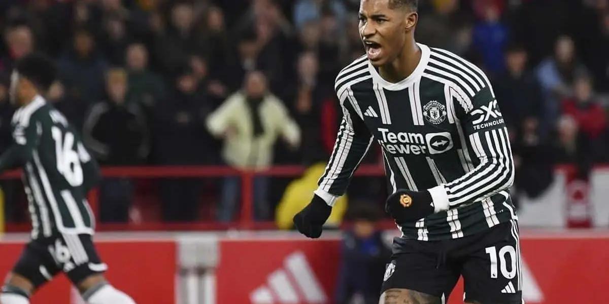 The Red Devils forward scored in the loss against Nottingham Forest and ended the long drought he was going through.