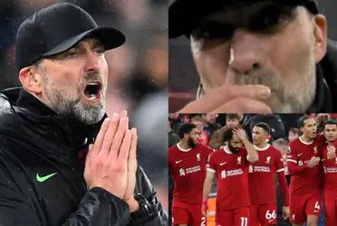 The Reds manager was rescued from a strong scolding by a cameraman.