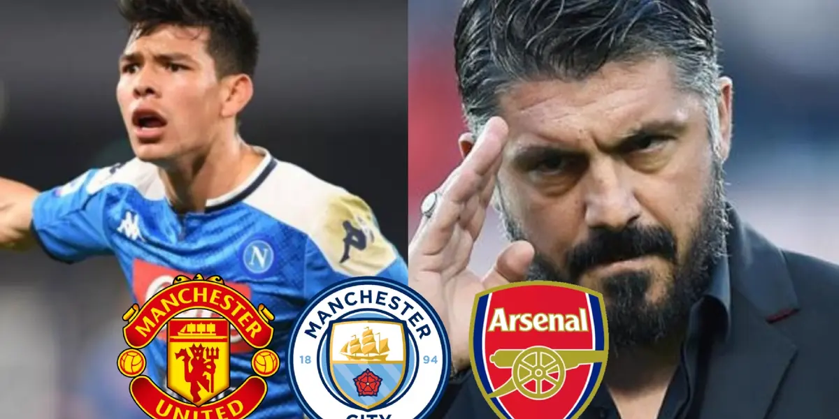 The relationship between Gennaro Gattuso and Hirving Lozano reached the limit and that is why the Mexican could charge less in order to leave Napoli