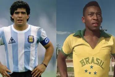 The relationship between Pele and Maradona was not always the best and after what Pele did, it would finally have finished breaking up.