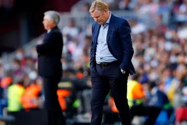 The relationship between Ronald Koeman and Barcelona is going through its last steps, and today he took a new one in falsehood. The defeat against Real Madrid destroyed the relationship between the coach and his fans.
