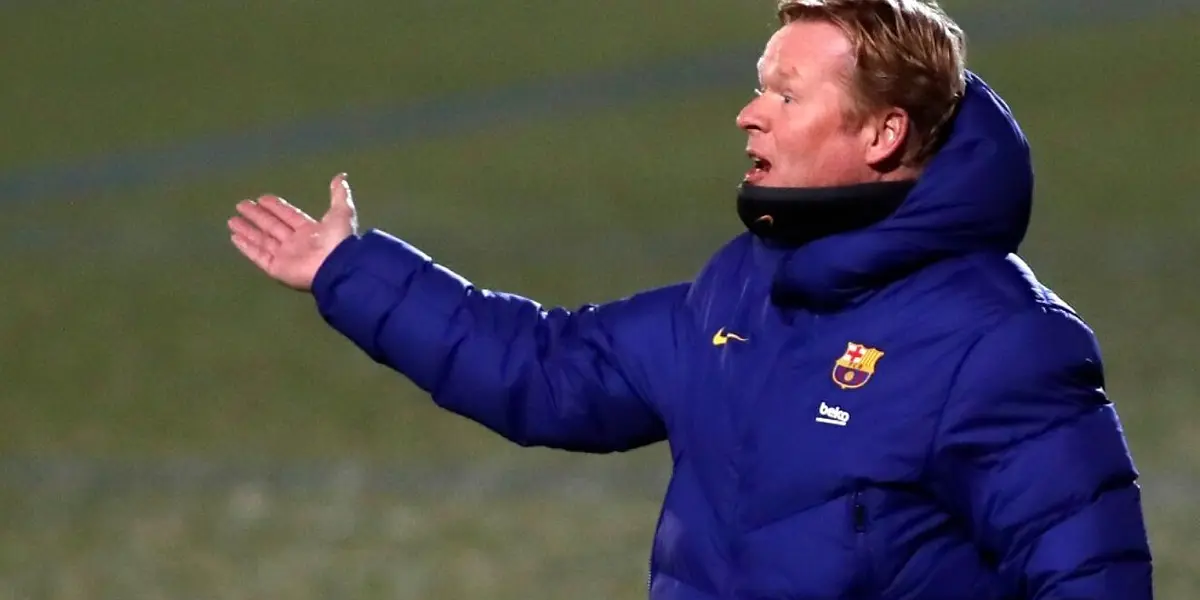 The relationship between Ronald Koeman and Barcelona is going through its last steps, and today he took a new one in falsehood. The defeat against Real Madrid destroyed the relationship between the coach and his fans.