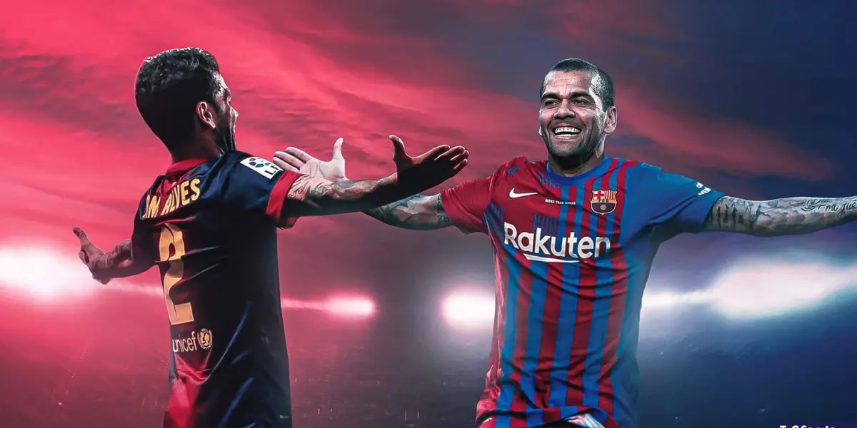The return of Dani Alves to Barcelona is a fact, and the classics that the Cantabrian entity put to the Brazilian footballer to accept him back were already known. He accepted everything for the love of this colors.