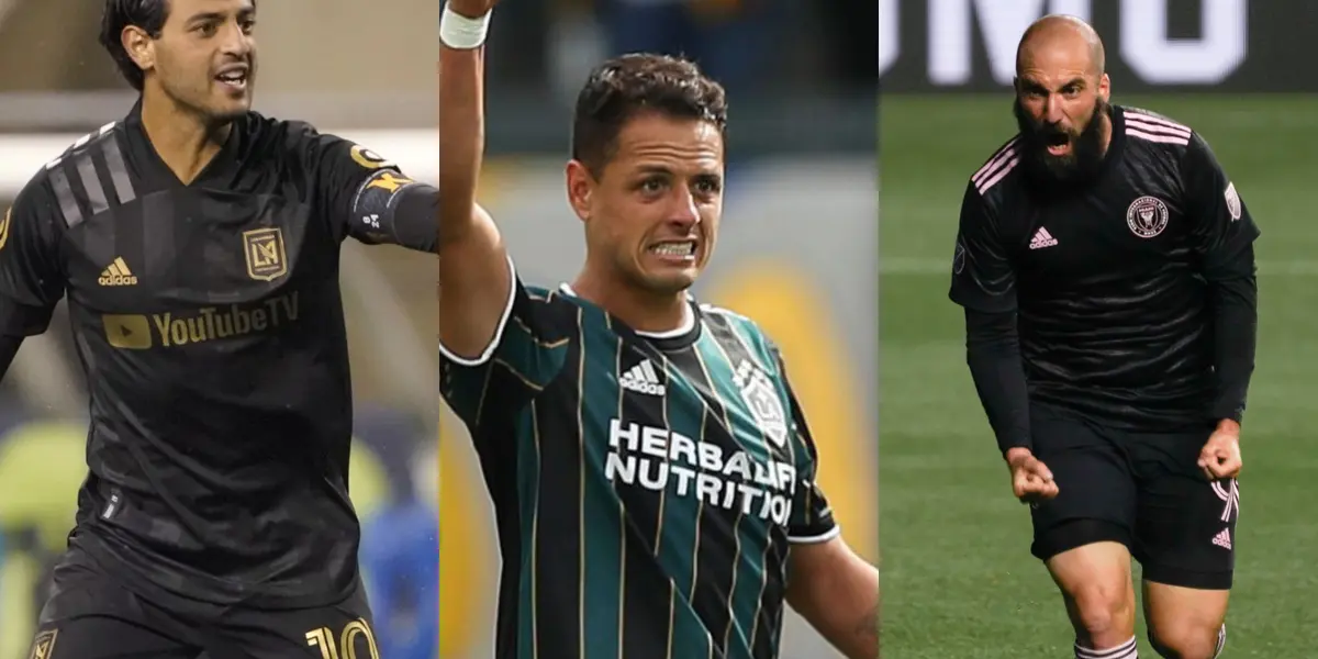 Carlos Vela, Javier Hernández or Gonzalo Higuaín? Who has the best salary in MLS