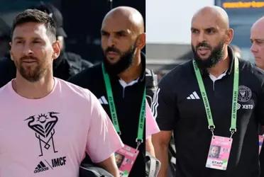 The salary that the MMA expert and former military man who is now Lionel Messi's bodyguard in Miami