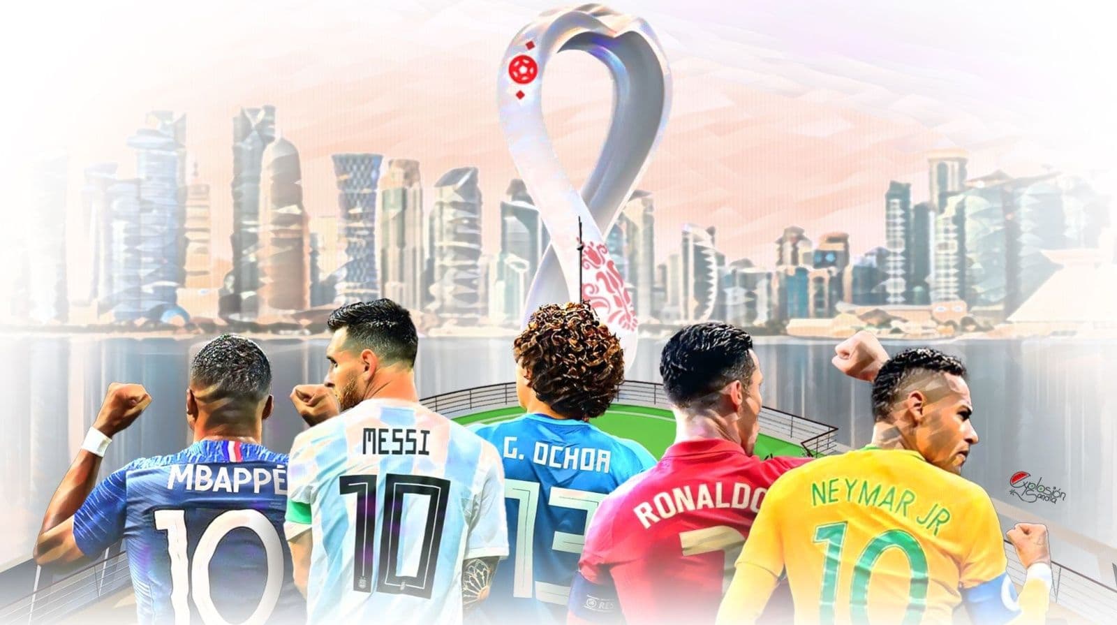 The same great teams are always listed as favourites but Messi believes one of two will win.
