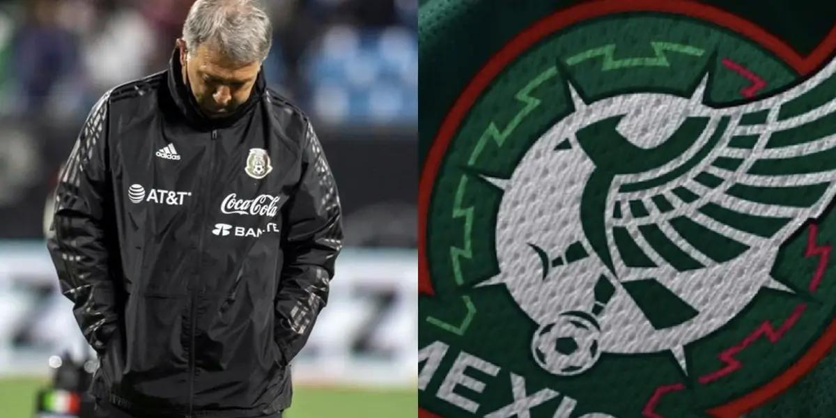 The second player to officially leave the Mexican national team. He has already been notified and even if he performs miracles, he will not be there.