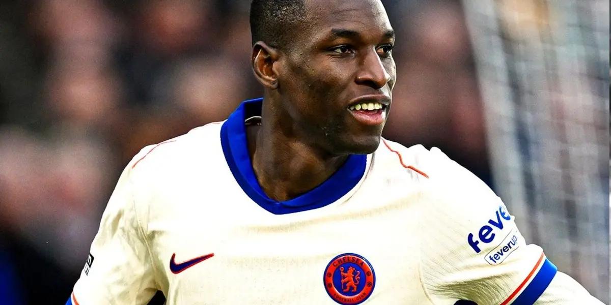 The Senegalese striker put the Blues ahead in the first half