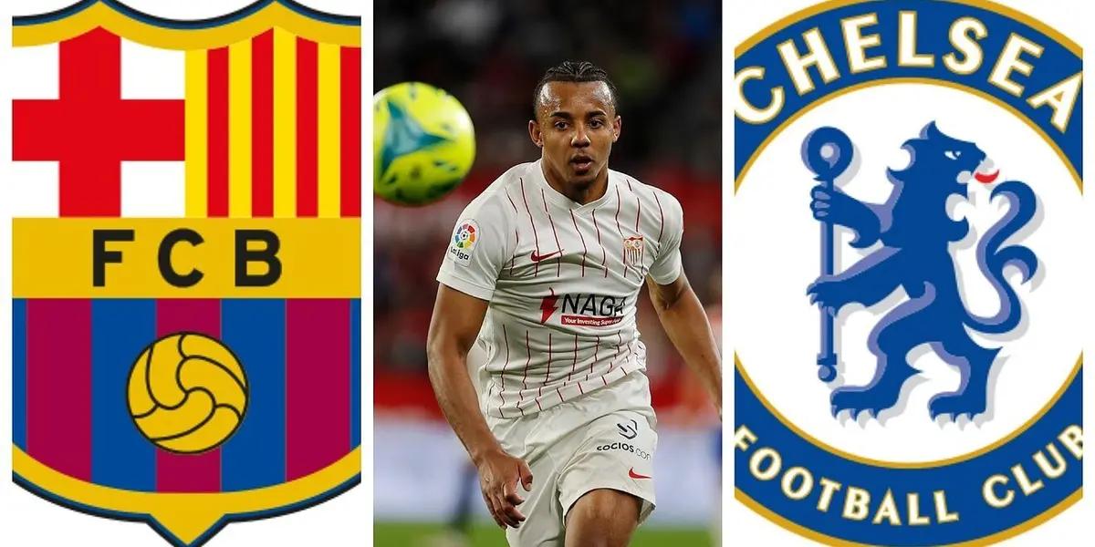 The Sevilla center-back is one of the best defenders in Europe and both Chelsea and Barça are the main teams in the bidding for his signature, but now the Culés could take advantage.