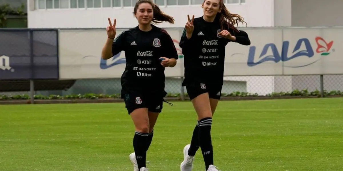 The sisters were called up by Maribel Domínguez, coach of Mexico's U-20 Women's team.
