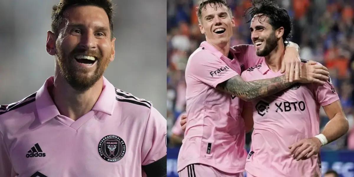 The soccer player who has improved a lot with Messi at Inter Miami