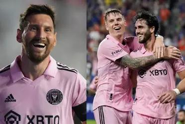 The soccer player who has improved a lot with Messi at Inter Miami