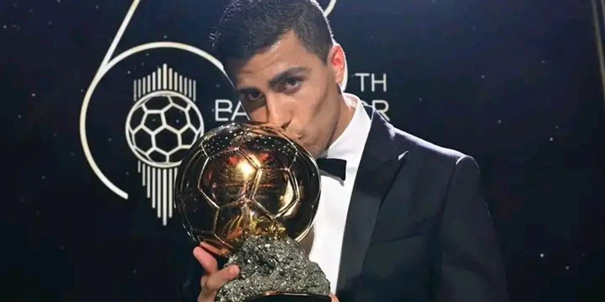 The Spaniard spoke for the first time after winning the trophy for the best player in the world.