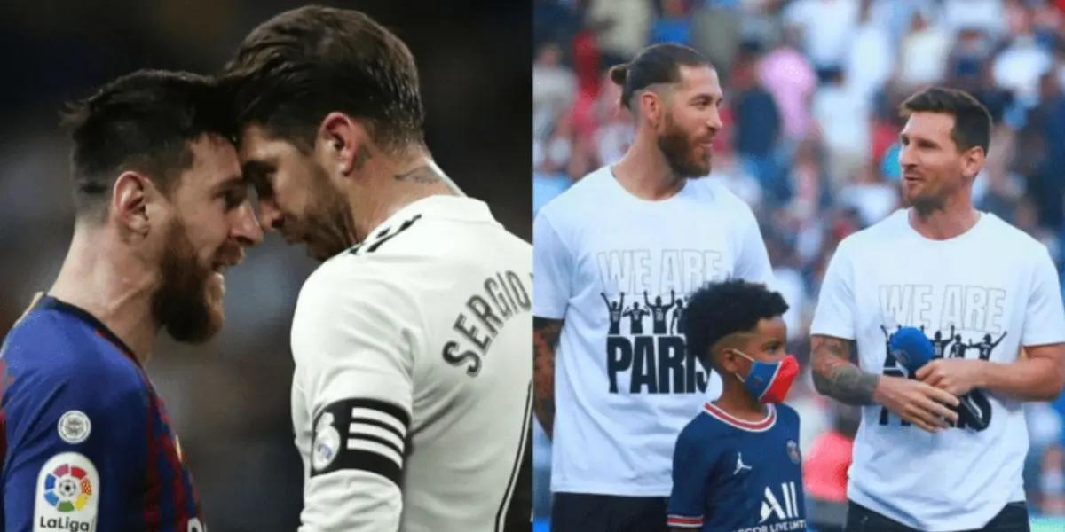 The Spaniard wastes no time in praising Leo Messi after becoming teammates.