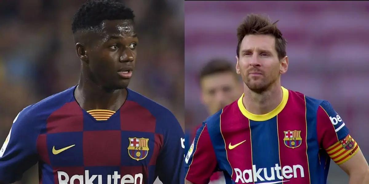 The Spaniard winger is right now thee best player of FC Barcelona. That's very dangerous as he is only 17 years old.