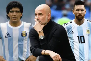 Pep Guardiola and his spectacular confession about Messi and Maradona