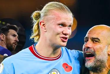 The Spanish coach had an amusing response when asked about the change he made to the Norwegian in the FA Cup