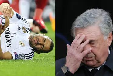 The Spanish coach regretted the departure of one of his players.