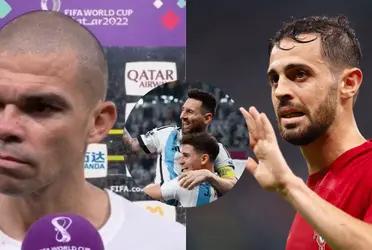 The Spider's teammate at Manchester City was happy for the great moment of the Argentine national team