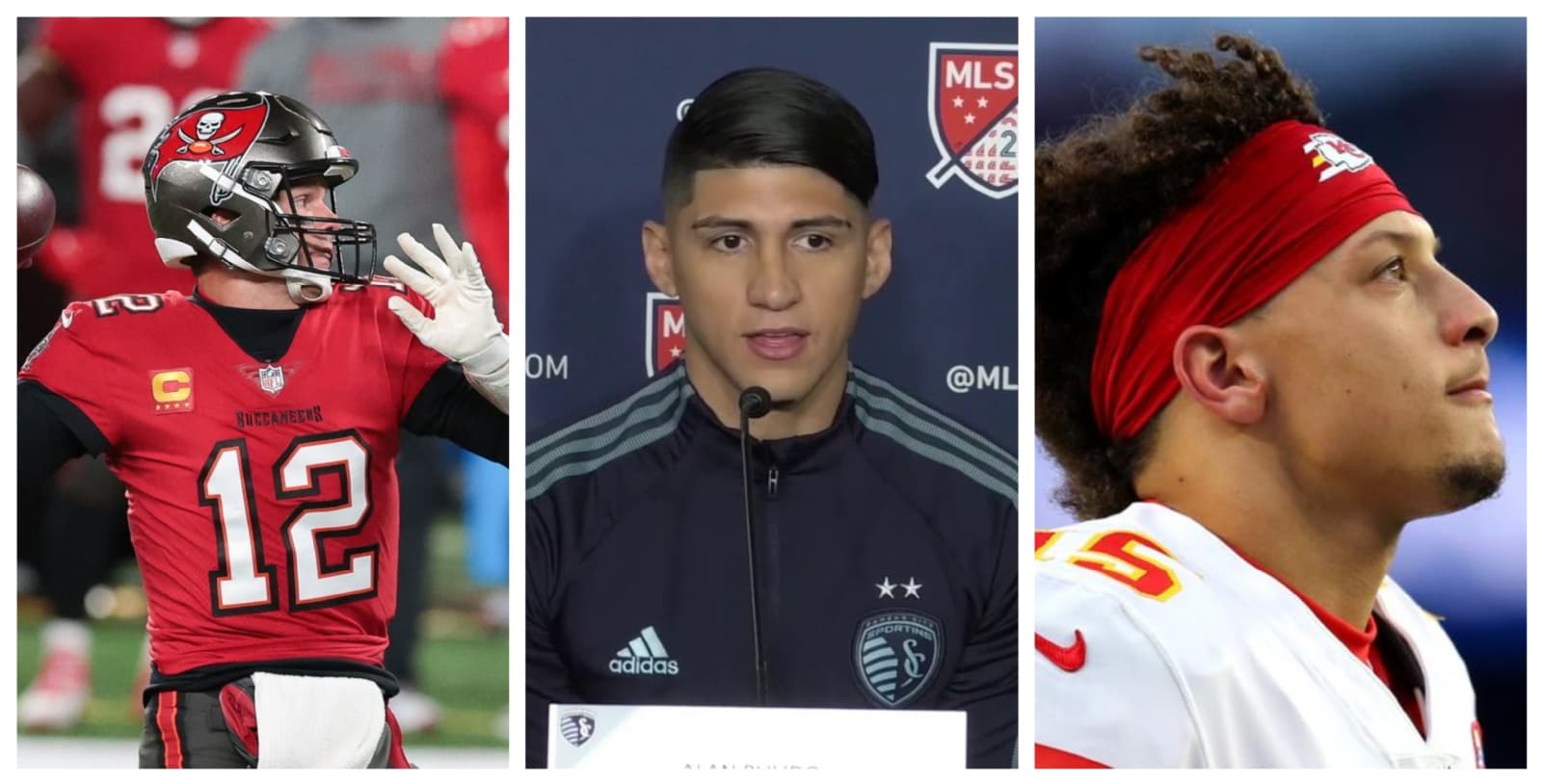 The Sporting Kansas City striker has attended to the Super Bowl between the Buccaneers and the Chiefs.