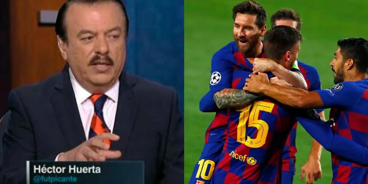 The sports analyst said that there is a favorite team to win the Liga MX trophy and that it should be called FC Barcelona of Mexico.