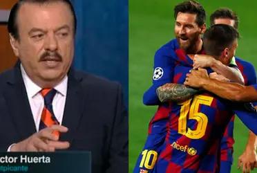 The sports analyst said that there is a favorite team to win the Liga MX trophy and that it should be called FC Barcelona of Mexico.