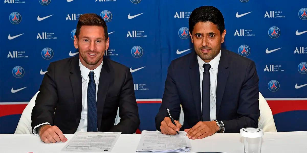 The sports director of Paris Saint Germain, Leonardo, denied this Saturday the information from L’Equipe about the contract of Lionel Messi, who according to the newspaper would earn 110 million euros.