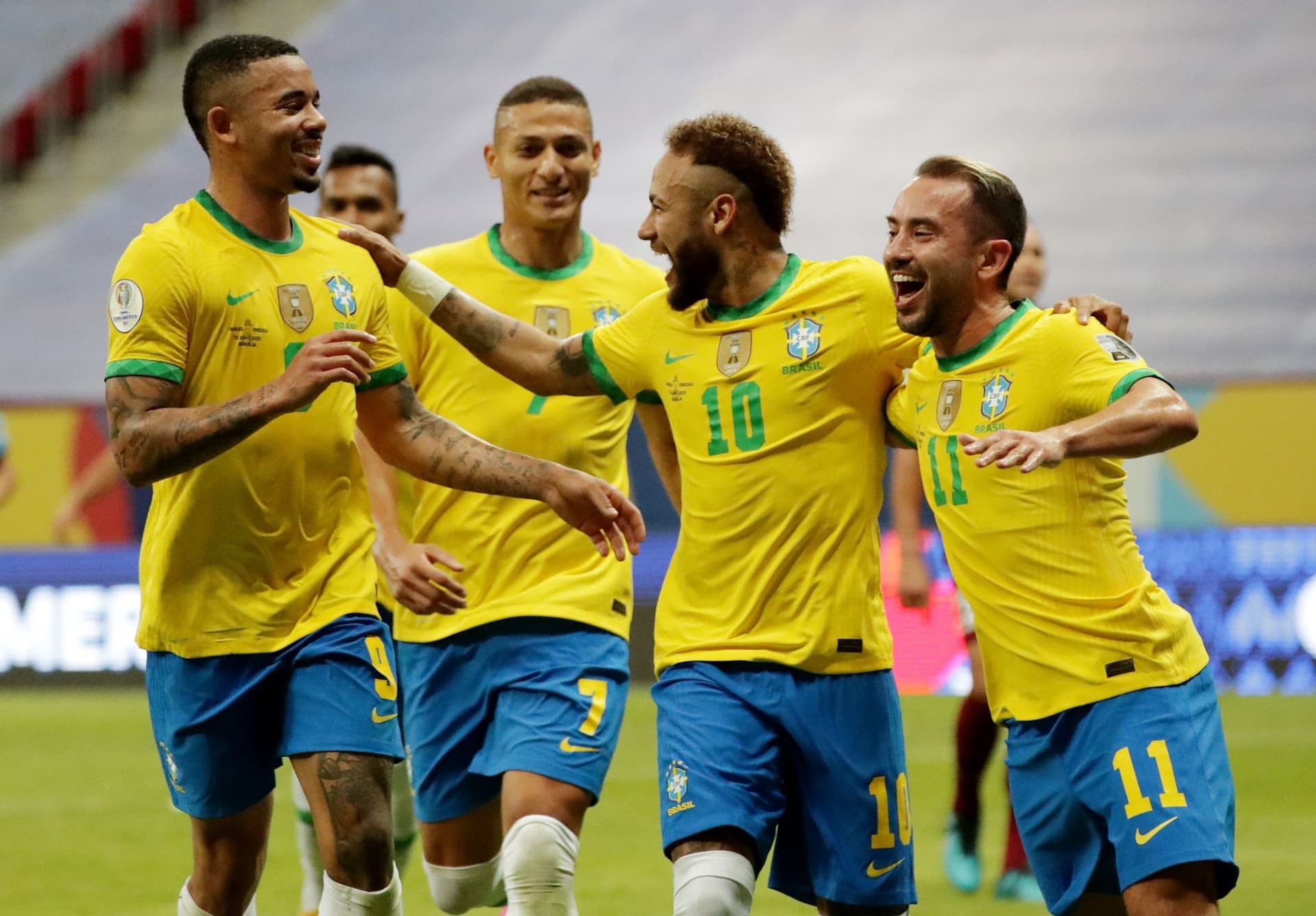 The squad depth of the Selecao is scary.
