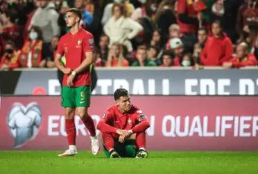 The star did not hide his penalty for the fall of his team against Serbia in Lisbon, a fact that will make the Portuguese play a playoff to tempt their qualification for the World Cup in Qatar.