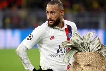 The star from Brazil and PSG does this while he is injured.