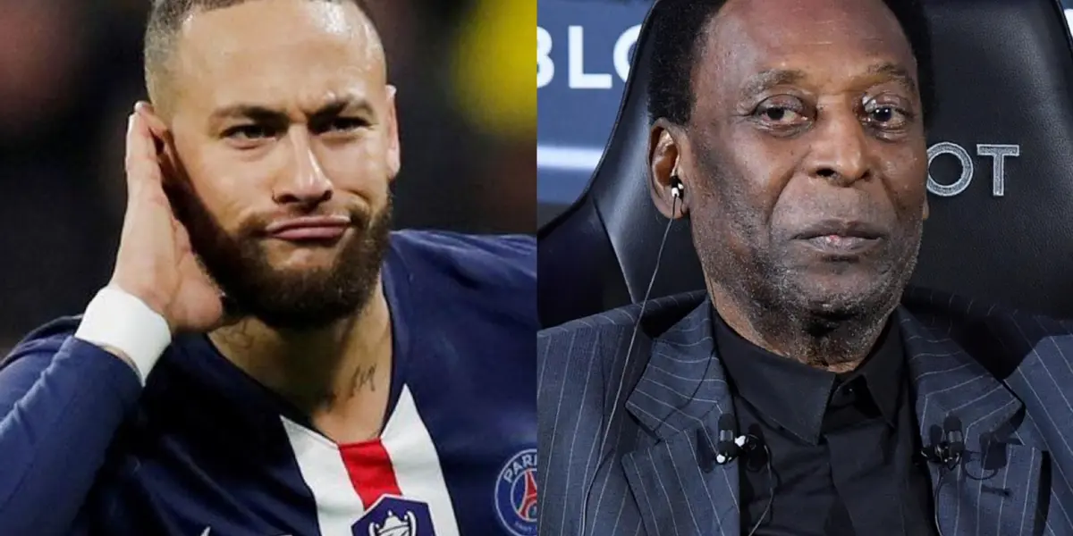 The star from PSG was involved in a fight and Pele didn’t have a good attitude with him.
 