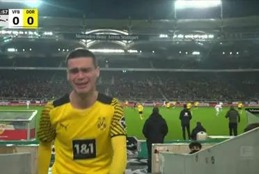 The Stars and Stripes gem had to leave the field long before the clock reached the one-minute mark.