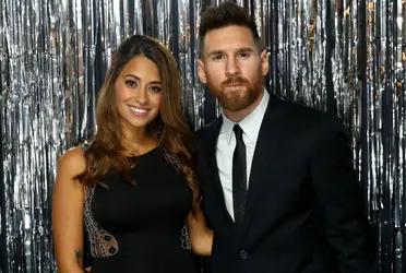 The star's wife entrusted an Argentine artist with a very special gift for her husband, Lionel Messi.