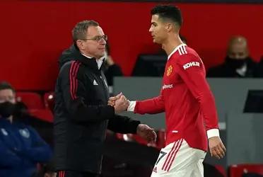 The striker believes the German "does not have the level" to lead the Red Devils while the DT said CR7 "should score more goals".