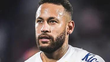 Neymar with Santos FC