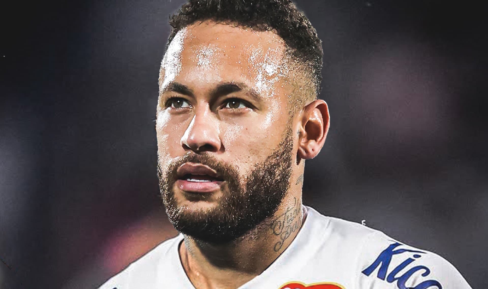 Neymar with Santos FC